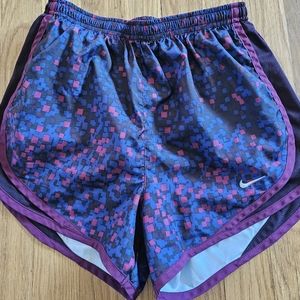 Nike Dri-Fit Running Shorts 🏃‍♂️Women's Size X-Small Maroon, Purple & Black